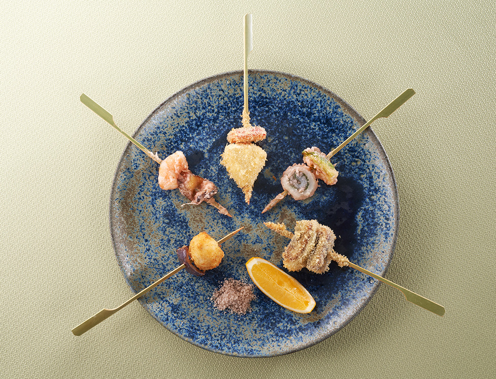 白玉湯けむり揚げ