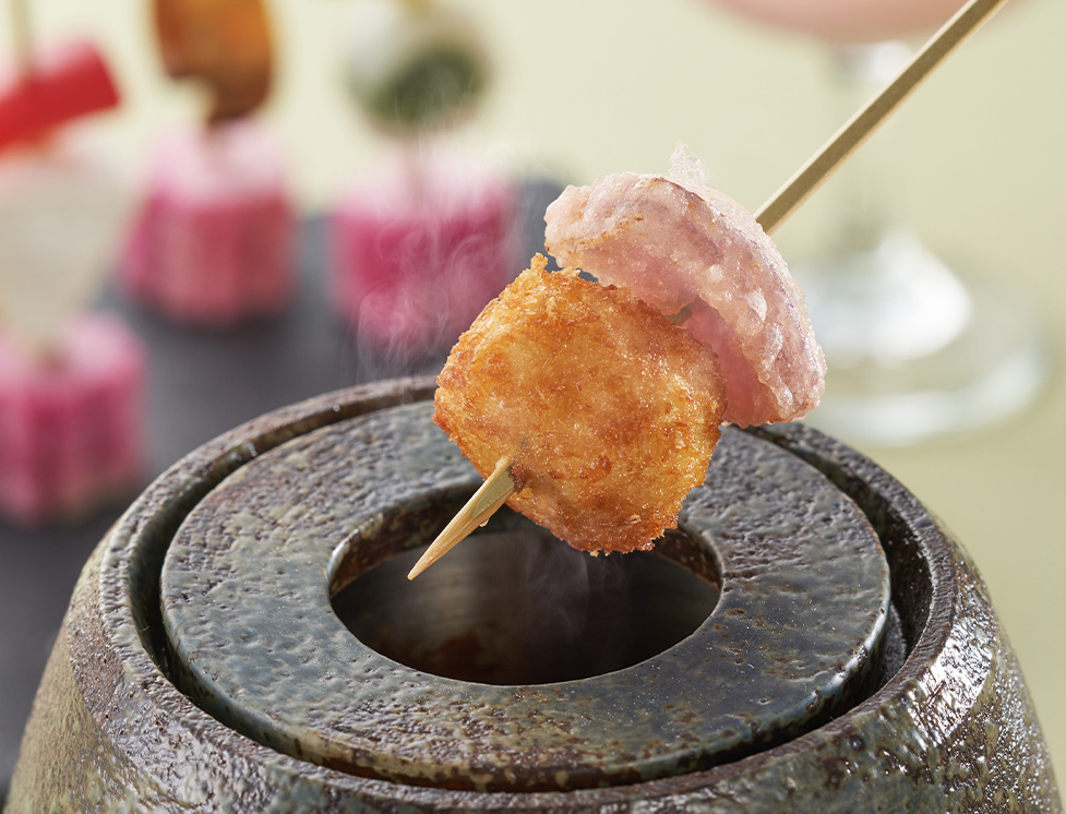 白玉湯けむり揚げ