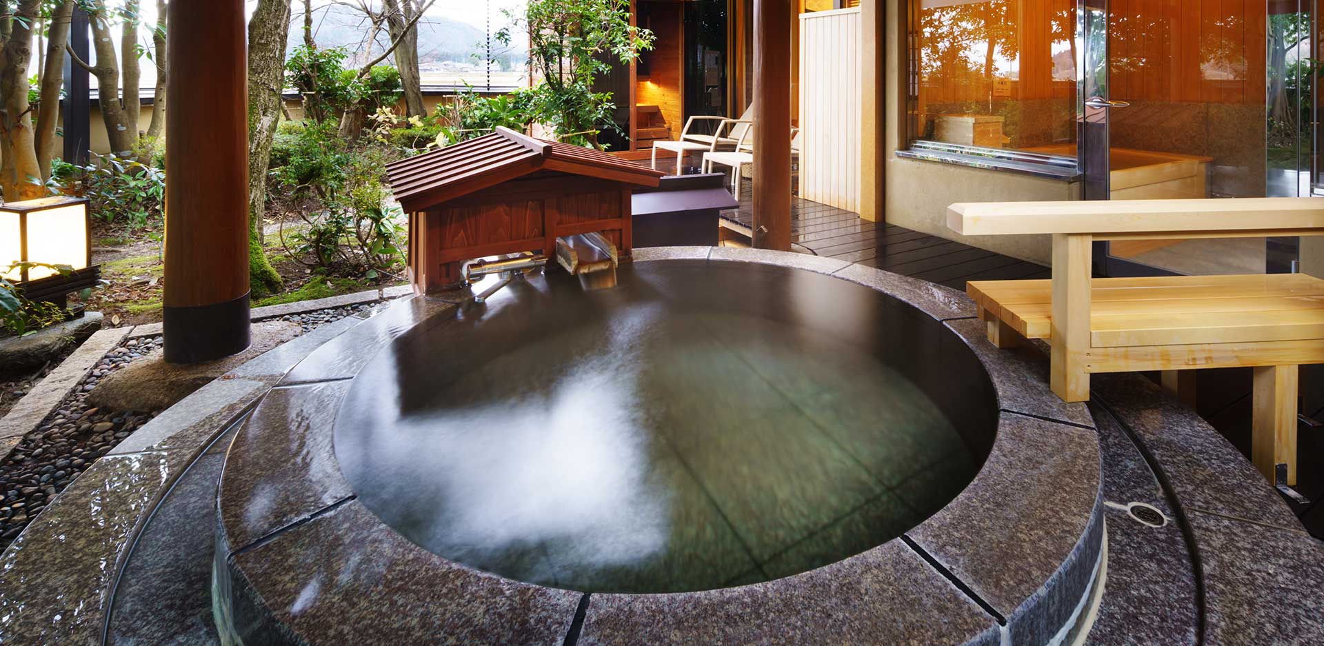 露天風呂・サウナ水風呂付離れ