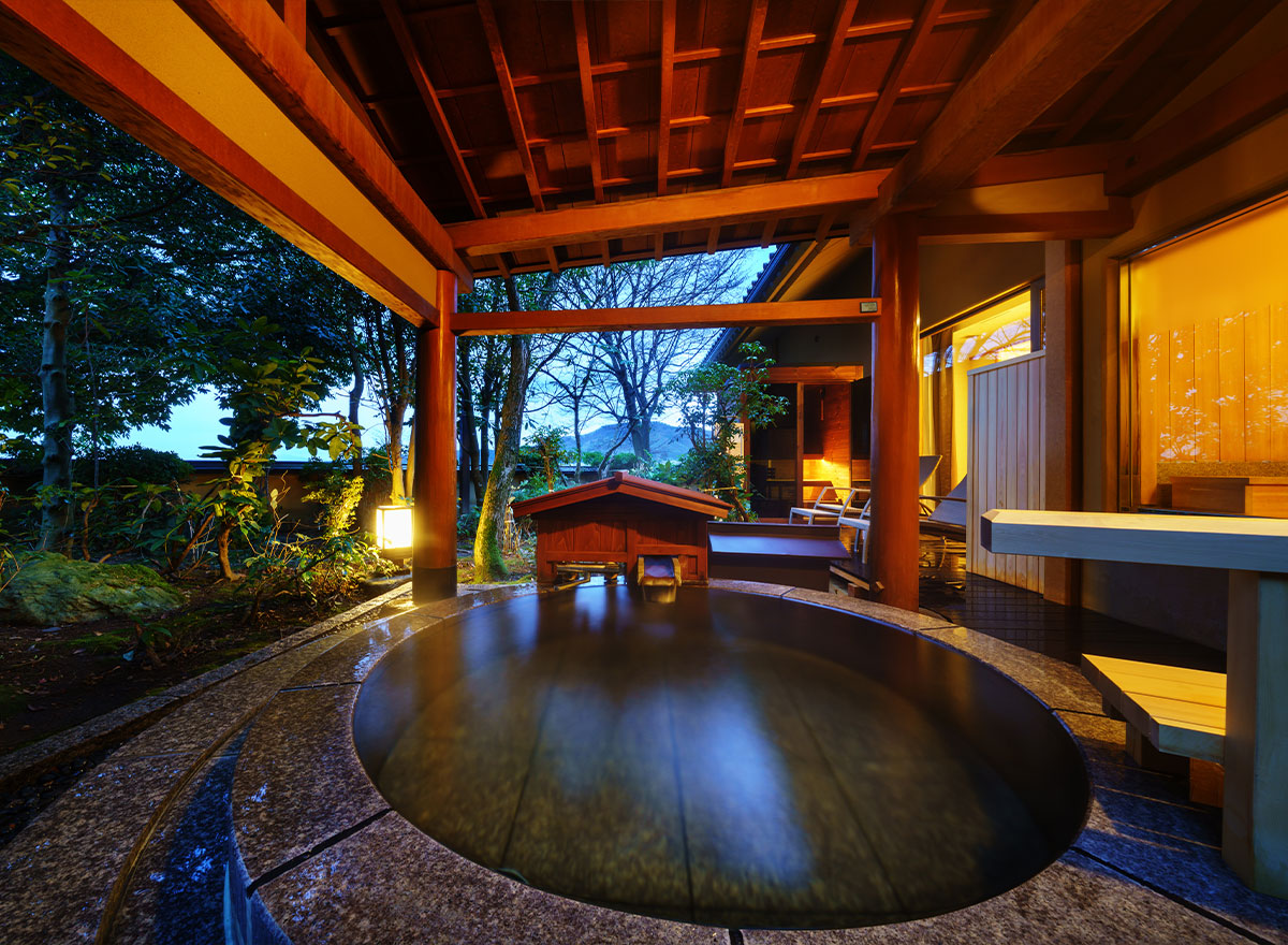 露天風呂・サウナ水風呂付離れ