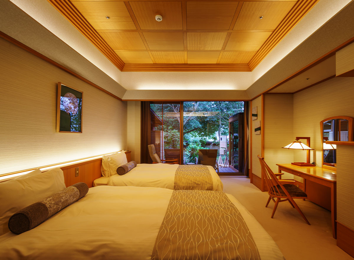 露天風呂・サウナ水風呂付離れ