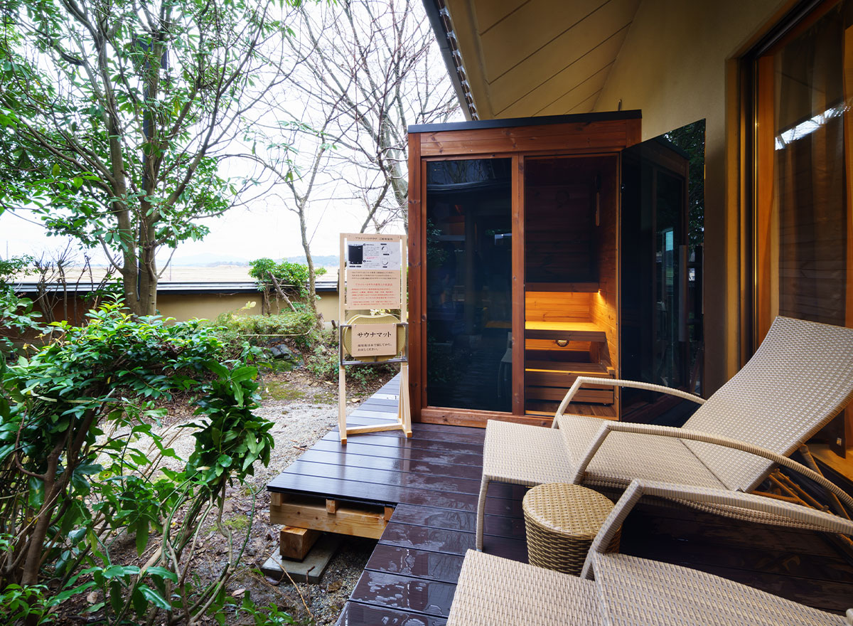 露天風呂・サウナ水風呂付離れ