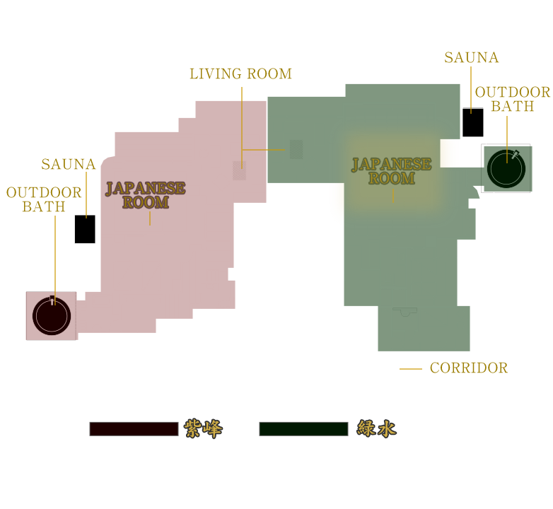 露天風呂・サウナ水風呂付離れ