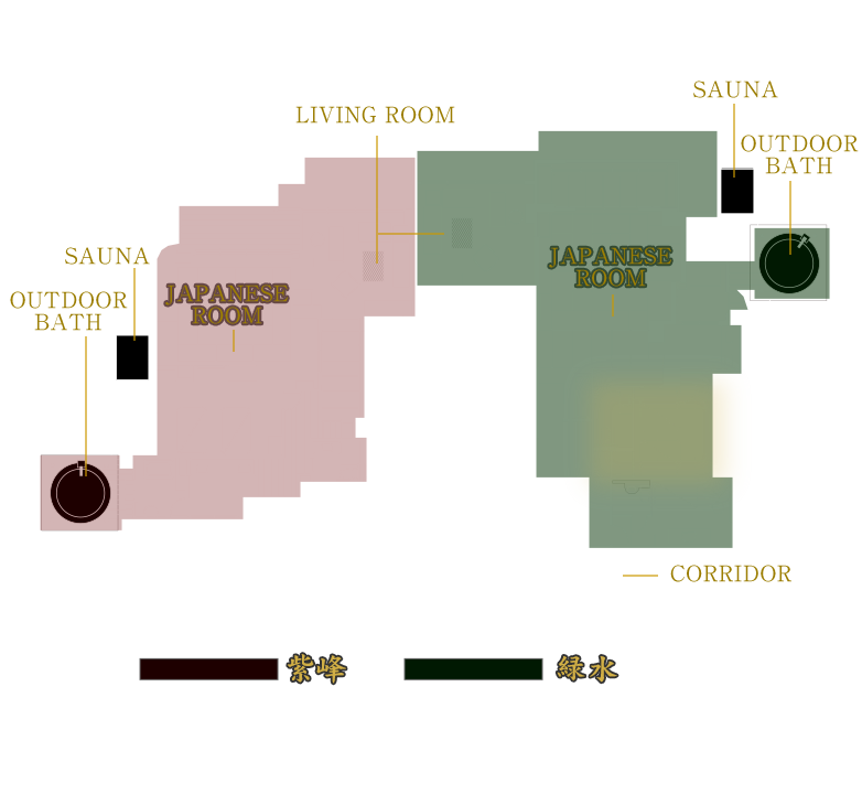 露天風呂・サウナ水風呂付離れ
