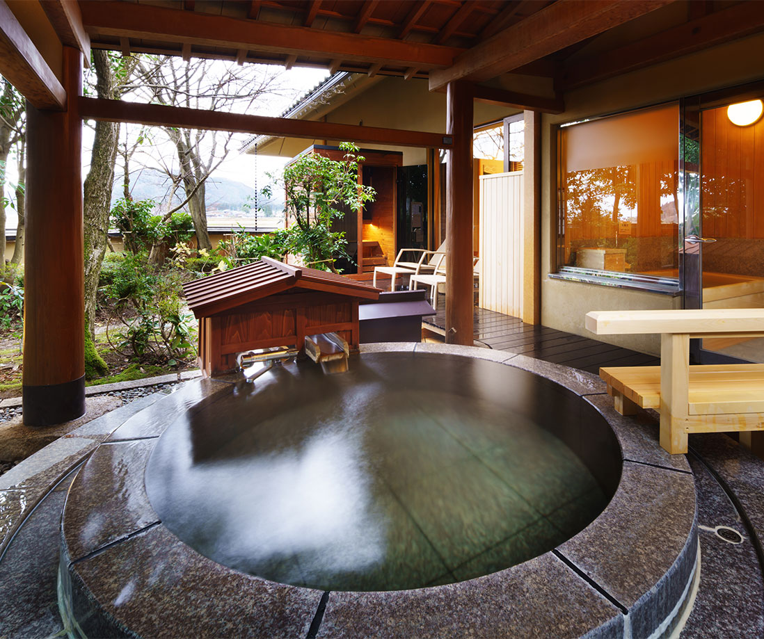 露天風呂・サウナ水風呂付離れ